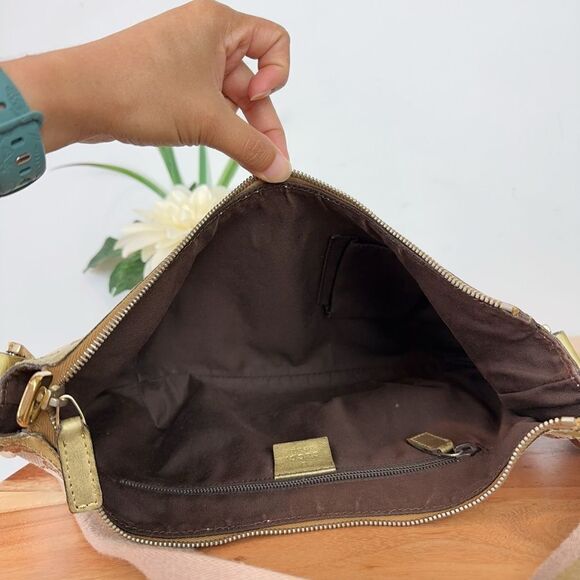 Pre owned GUCCI GG Canvas Sherry Line Shoulder Bag 181092 - Picture 10 of 12